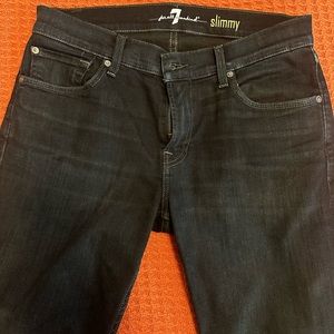 Men’s jeans sz 30 7 for all Mankind- “slimmy”